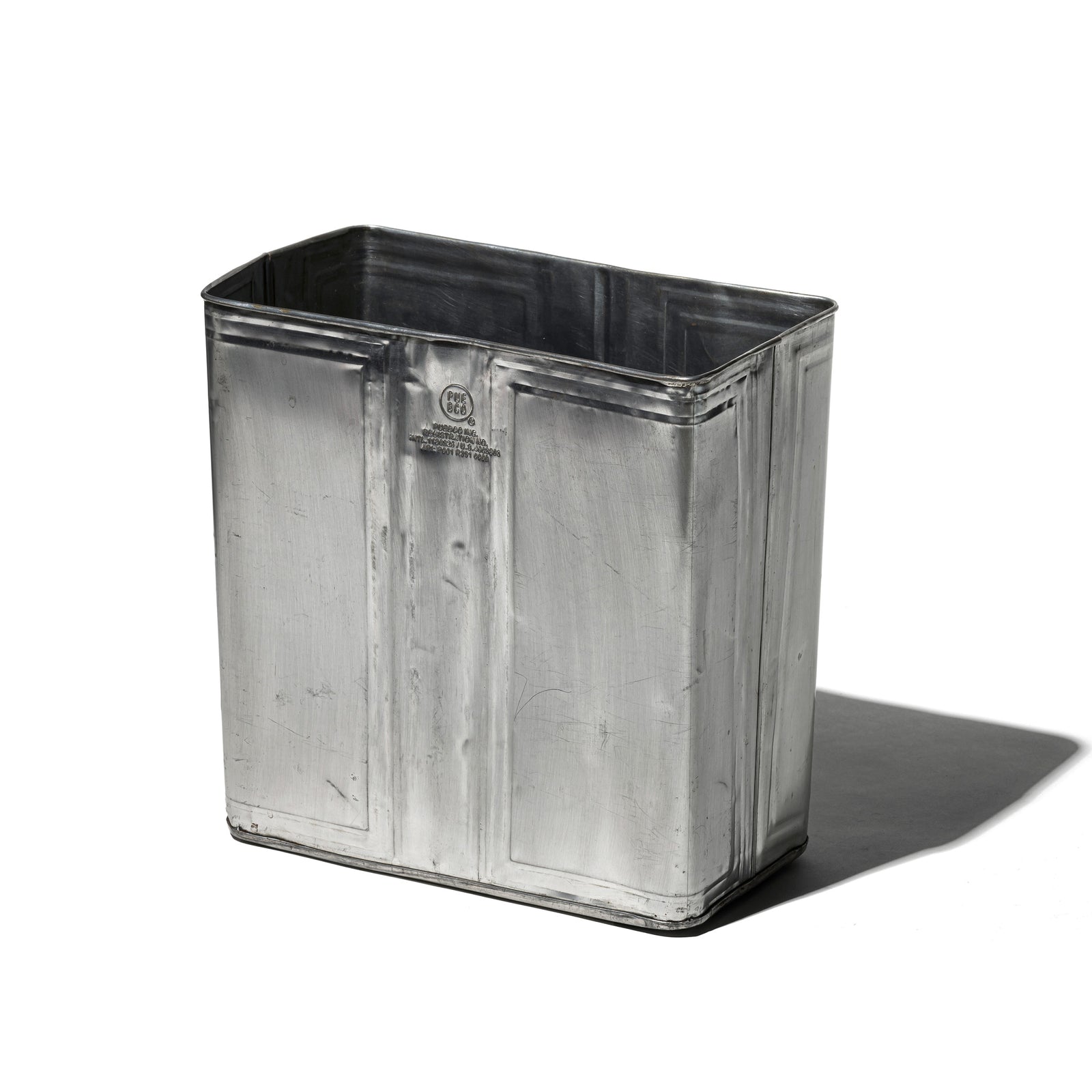 RECYCLE STEEL TRASH CAN / Rectangle – PUEBCO ONLINE STORE