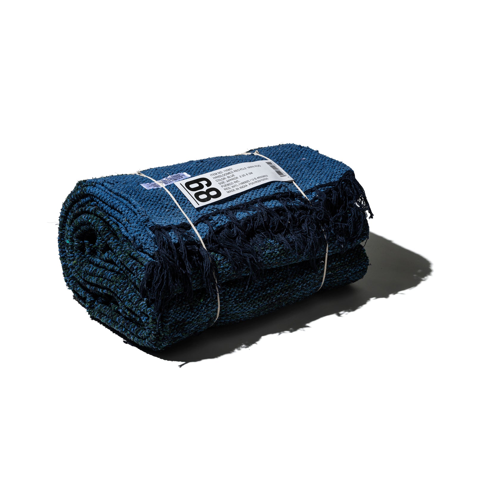 HANDLOOMED RECYCLE YARN RUG / 2.25 x 3.0 – PUEBCO ONLINE STORE