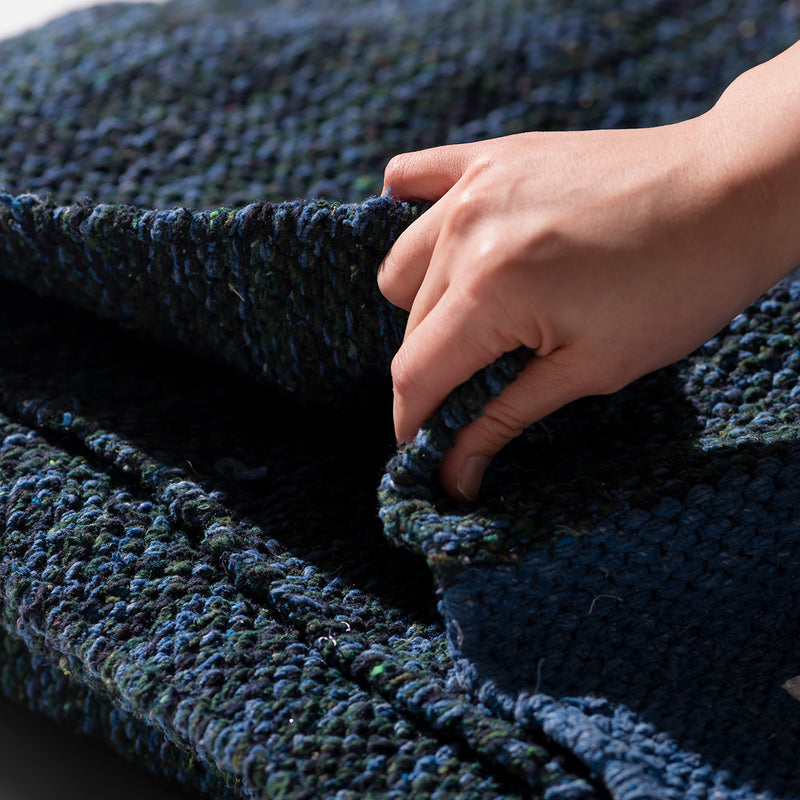 HANDLOOMED RECYCLE YARN RUG / 2.25 x 3.0 – PUEBCO ONLINE STORE