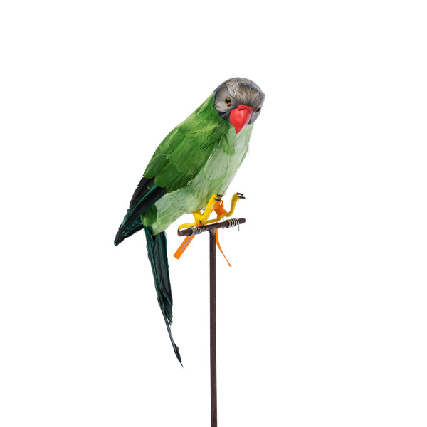 ARTIFICIAL BIRDS Green Parrot