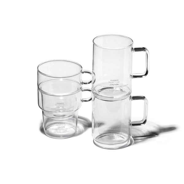 BOROSILICATE GLASS MUG / Shallow Stacking