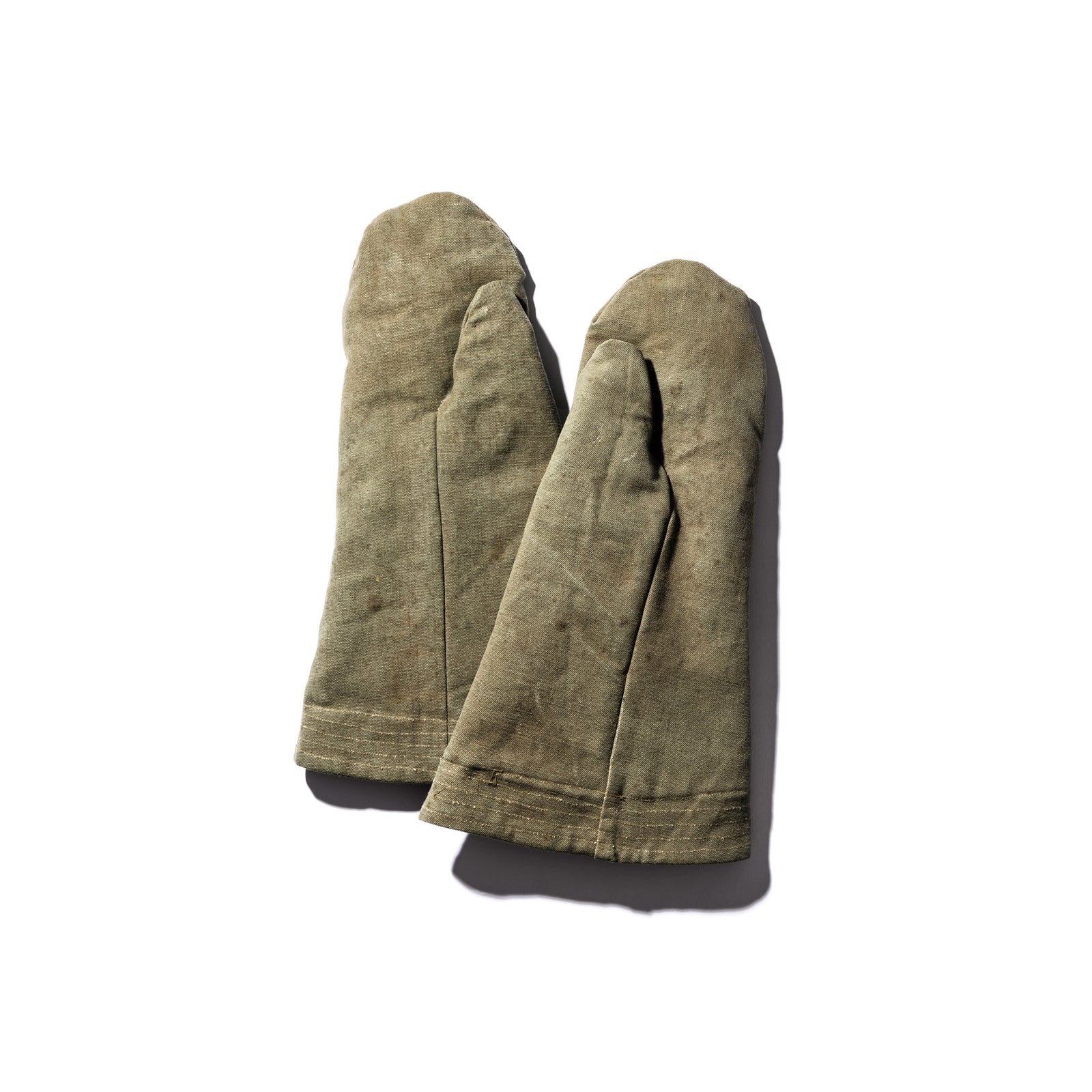 VINTAGE TENT FABRIC MITTENS – PUEBCO ONLINE STORE