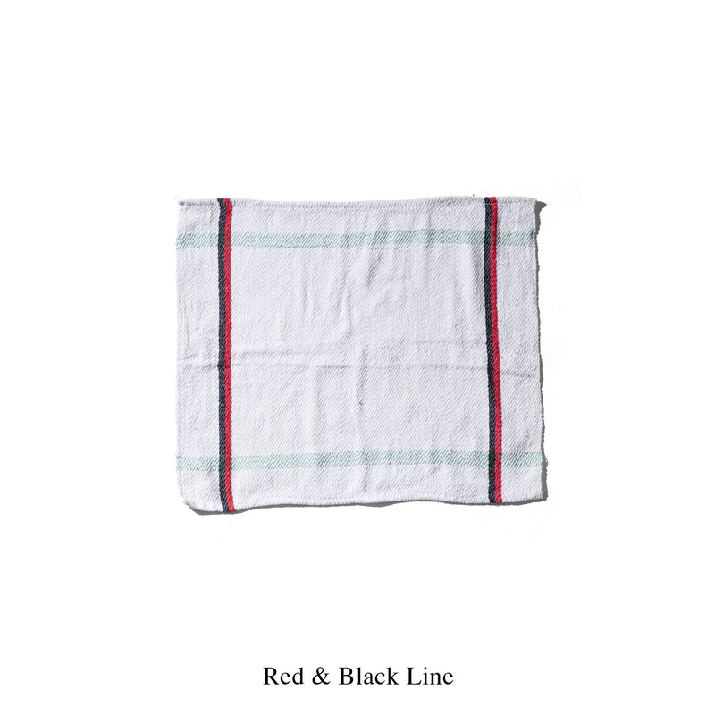 INDIA CLOTH / Red & Black Line