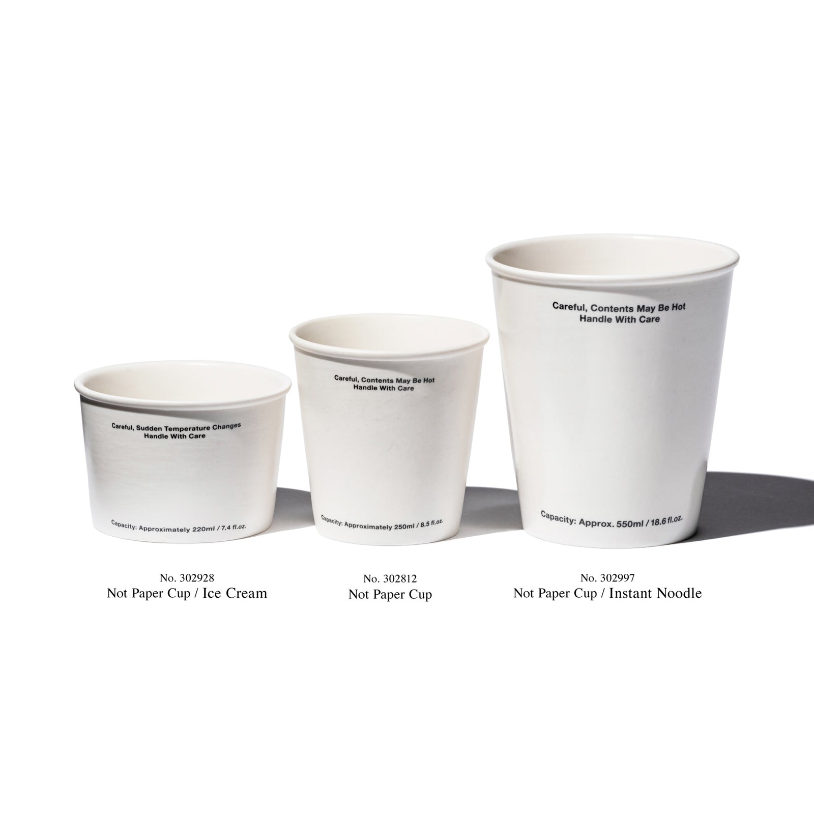 NOT PAPER CUP / Instant Noodle – PUEBCO ONLINE STORE