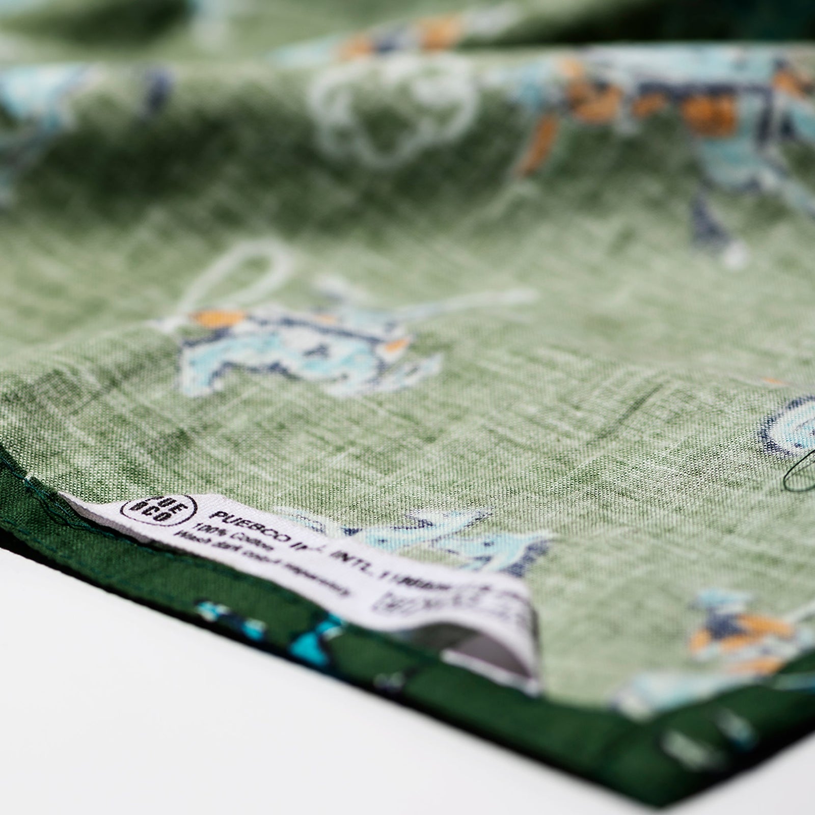 HAND PRINTED KIDS APRON WITH KERCHIEF / Cowboy – PUEBCO ONLINE STORE