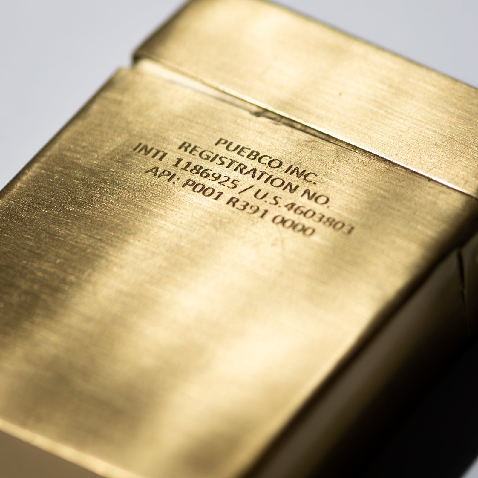 BRASS PLAYING CARD CASE – PUEBCO ONLINE STORE