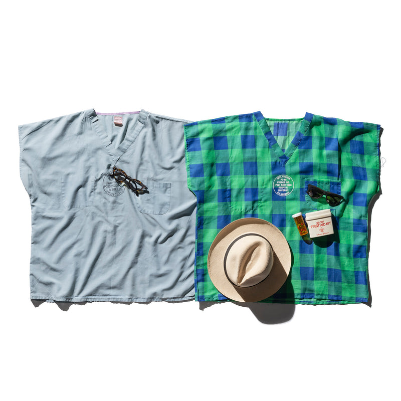 SUNDAY HOSPITAL SHIRT / Navy Blue