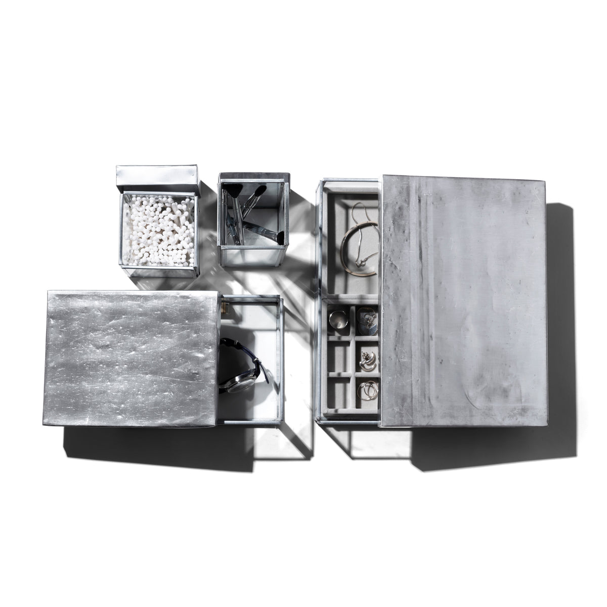プエブコ　STEEL STORAGE BOX Rectangle 2個set プエブコ STEEL STORAGE BOX Rectangle 2個set