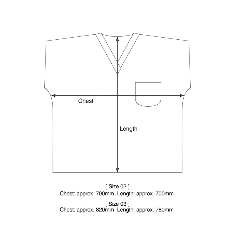 SUNDAY HOSPITAL SHIRT / Navy Blue